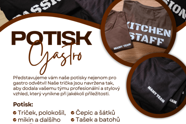 Potisk pro firmy: Stylové a profesionální oblečení pro Váš tým